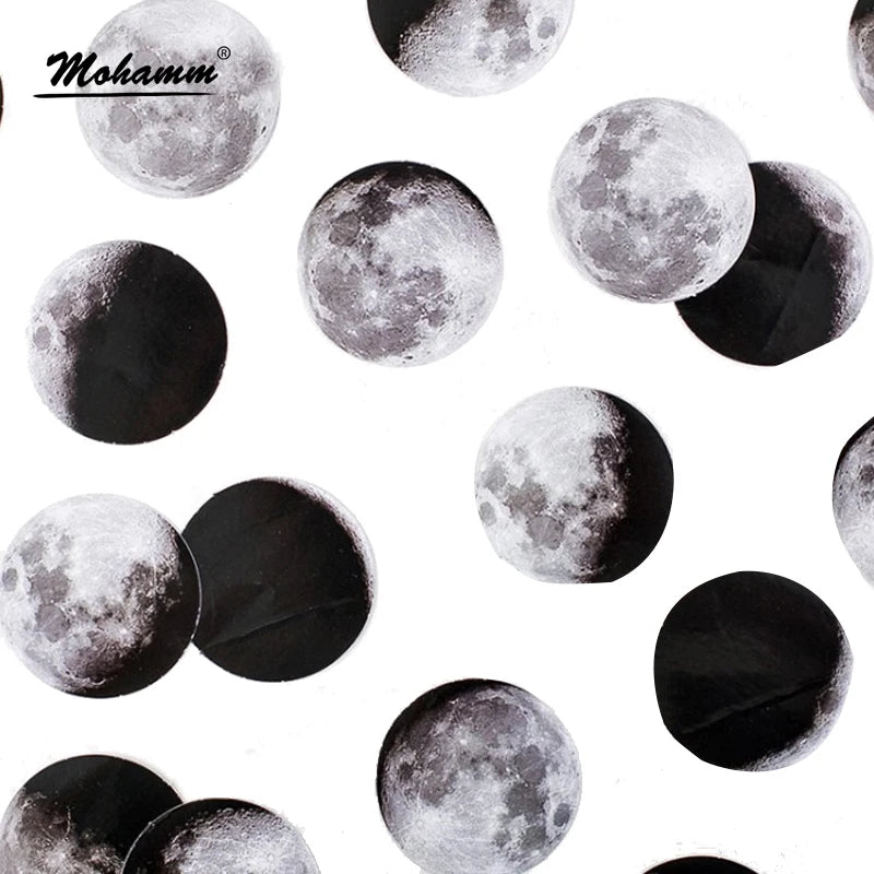 45 Pcs/box Cute Creative Moon Mini Paper Sticker Decoration Diy Ablum Diary Scrapbooking Label Sticker Stationery School Supply