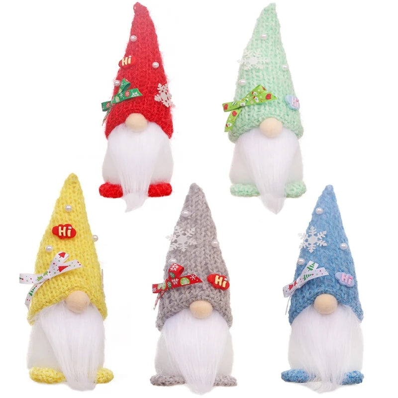 Christmas Gnome Faceless Santa Doll Merry Christmas Decorations For Home Xmas Tree Ornament Gifts Navidad Natal New Year 2024