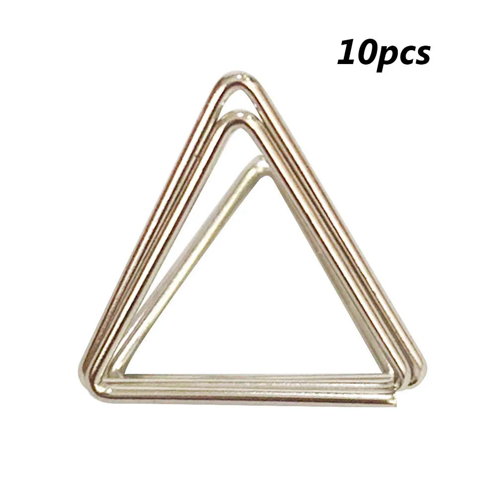 10/24pcs Metallic Gold Place Cards Table Number Stands for Photos Food Sign Memo Note Place Card Display Holder Wedding Supplies