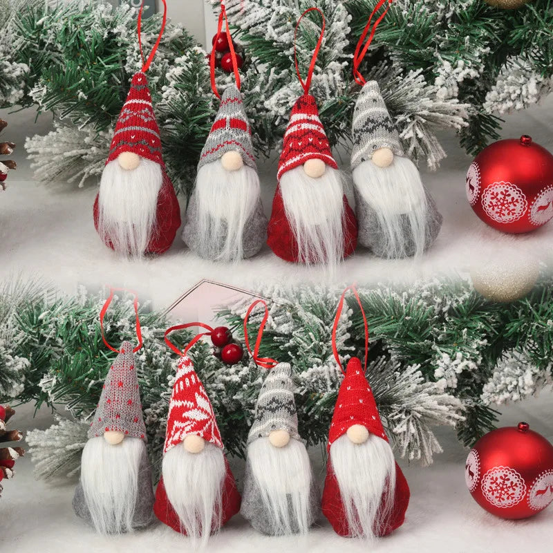 Navidad 2022 New Year 2023 Gifts Christmas Santa Faceless Gnomes Dolls Christmas Decorations for Home Xmas Tree Decor Ornaments