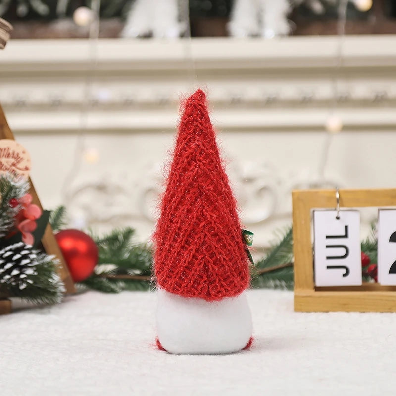 Christmas Gnome Faceless Santa Doll Merry Christmas Decorations For Home Xmas Tree Ornament Gifts Navidad Natal New Year 2024