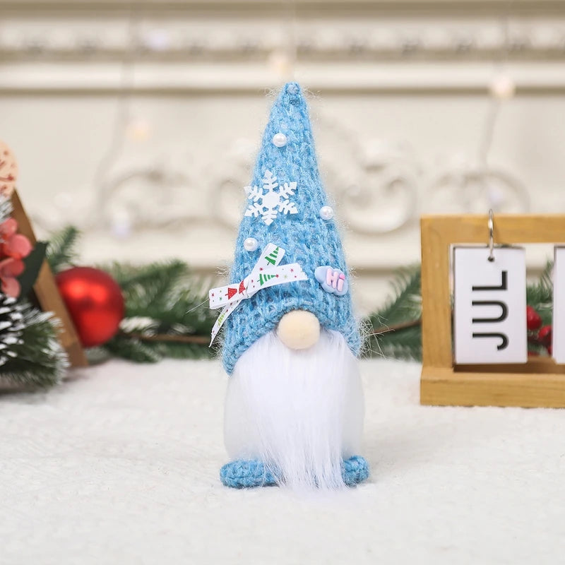 Christmas Gnome Faceless Santa Doll Merry Christmas Decorations For Home Xmas Tree Ornament Gifts Navidad Natal New Year 2024