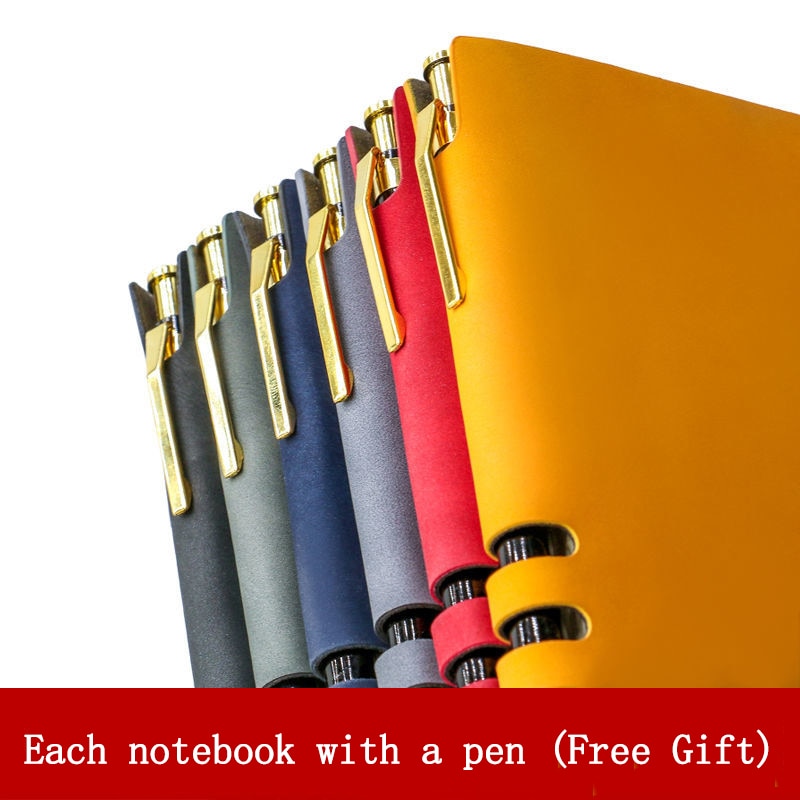 Business Notebooks A5/B5 With Free Gift Journals Agenda 2021 Diary Monthly Weekly Planner Notepads For Office School Supplies